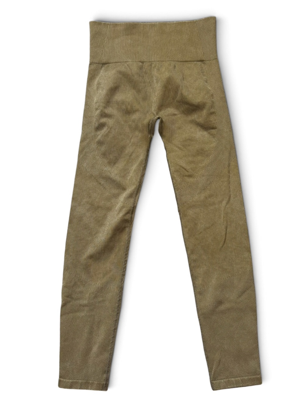 JoyLab Olive Green Ribbed Leggings High Rise Size Small